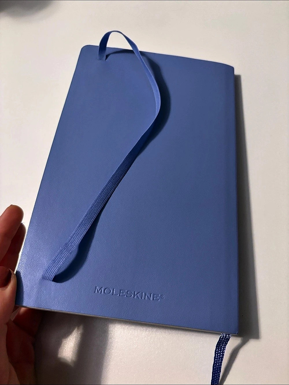 Moleskine Classic Notebook Ruled Large Blue Hardcover